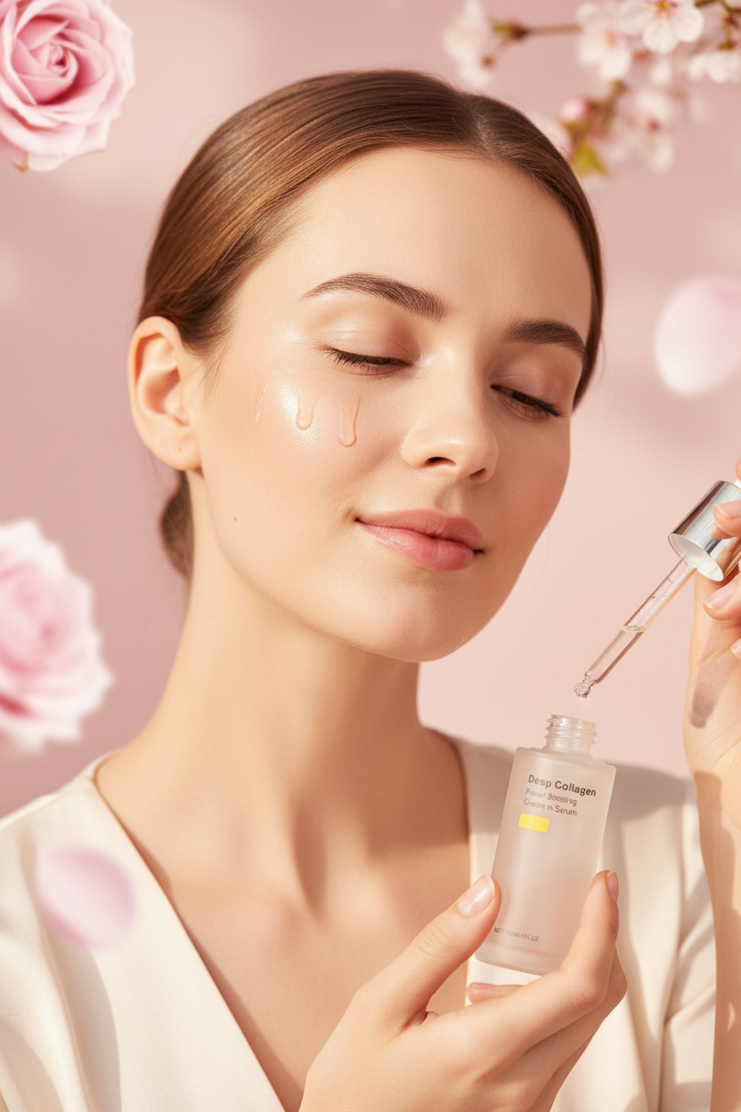 Veloura Collagen Serum Lifestyle Creative